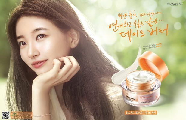 Nét đẹp của Suzy đại diện cho giá trị sắc đẹp mà The Face Shop muốn hướng đến